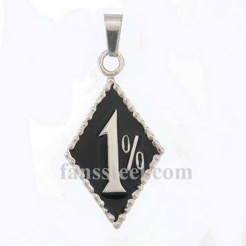 FSP15W85  one percent biker pendant 